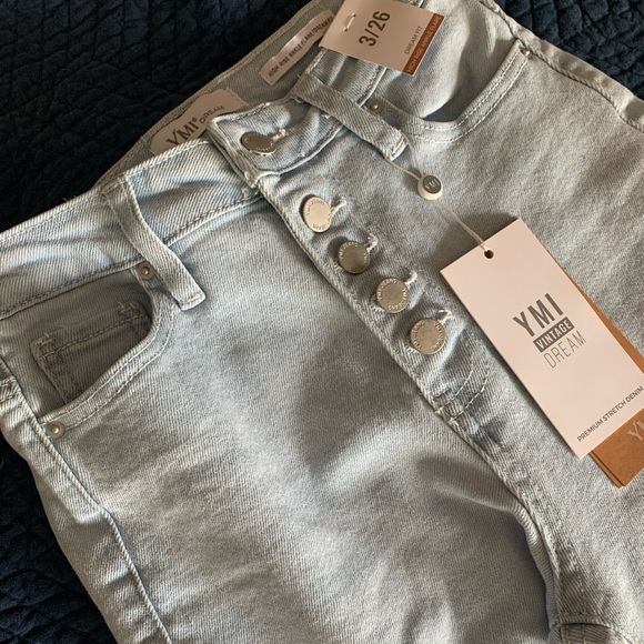 YMI high rise ankle flare jean - Picture 3 of 4